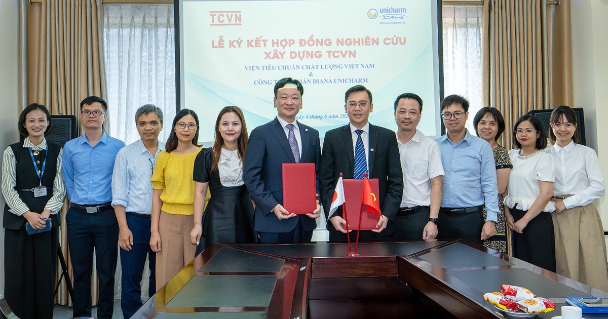 Diana Unicharm đồng hành xây dựng TCVN vì sức khỏe phụ nữ và trẻ em