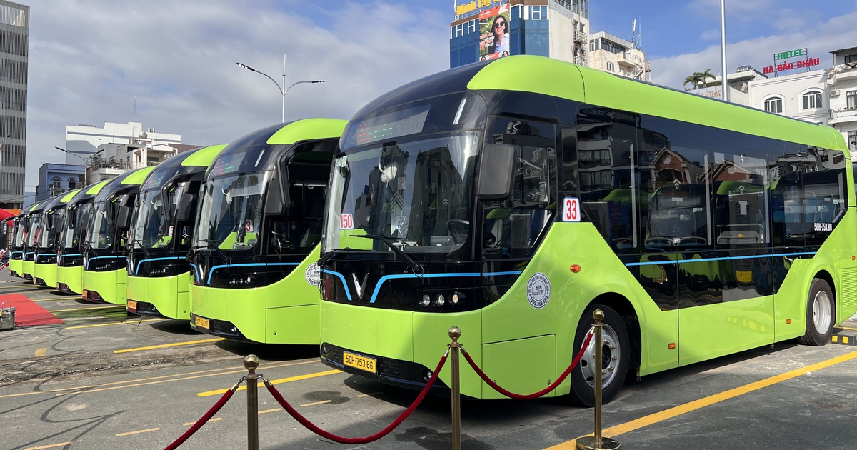 TP.HCM đặt mục tiêu đến năm 2029 toàn bộ xe buýt chuyển sang chạy điện