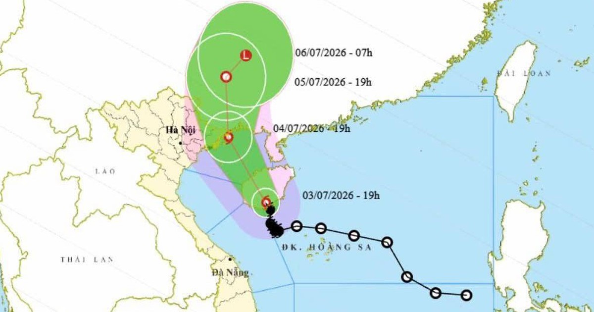 Bão số 1 dự báo vào Quảng Ninh, 4 tỉnh Đông Bắc có nơi mưa trên 500mm