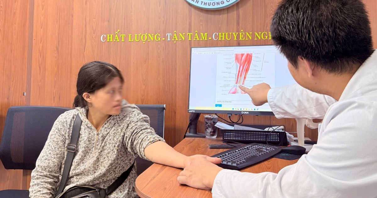 Từ tê bì tay, người phụ nữ không thể bế cháu vì mắc hội chứng ống cổ tay