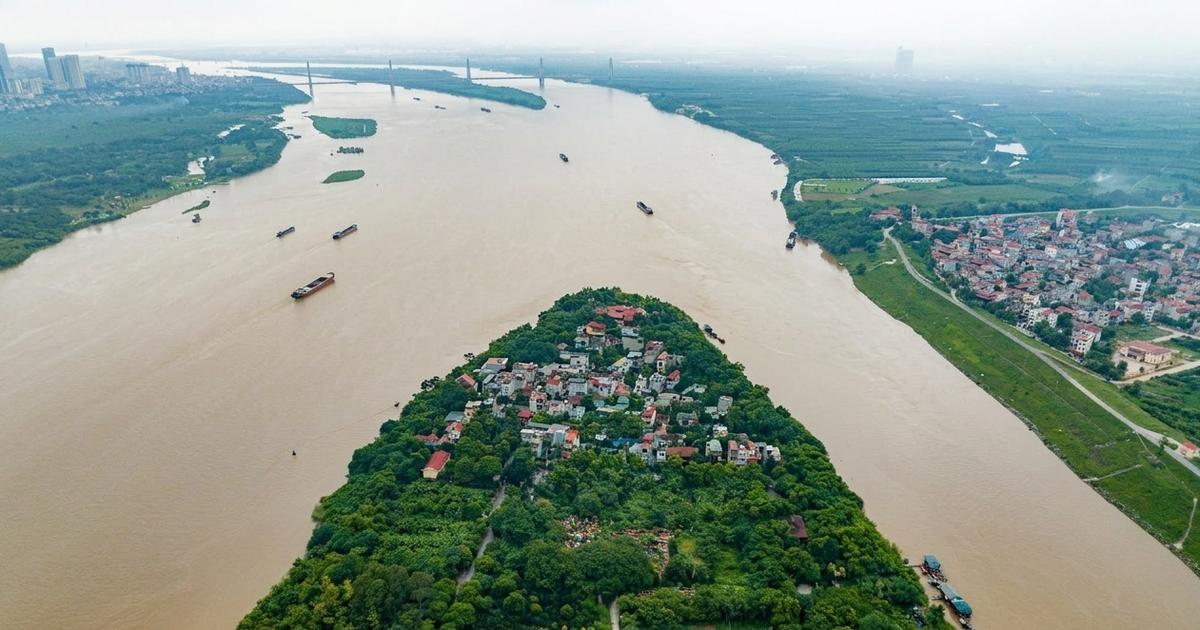 Bộ Nông nghiệp và Môi trường thống nhất đề xuất xây 3 đập dâng trên 3 sông qua Hà Nội