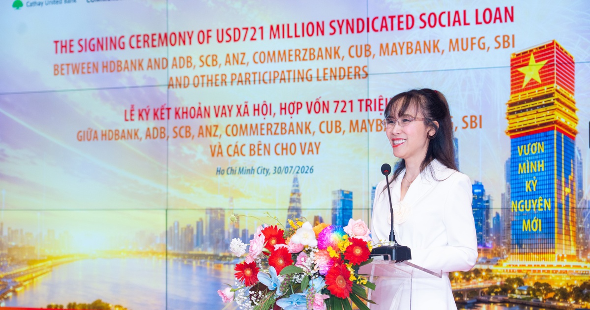 HDBank chính thức ký kết khoản vay hợp vốn quốc tế trị giá 721 triệu USD