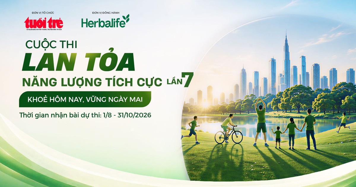 Lan tỏa năng lượng tích cực lần 7: Khỏe hôm nay, vững ngày mai