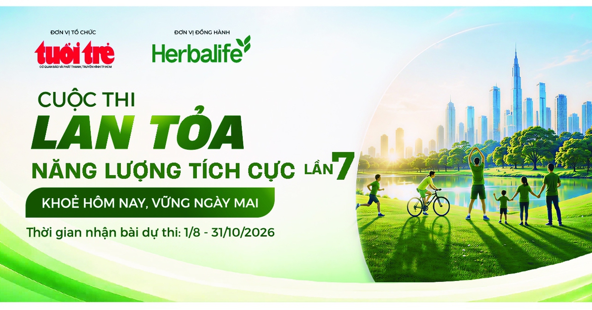 Báo Điện tử Tuổi Trẻ tổ chức cuộc thi Lan tỏa năng lượng tích cực lần 7