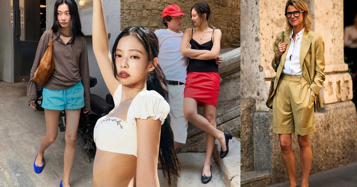 Giày bệt đính nơ của Jennie BlackPink gây sốt mùa hè
