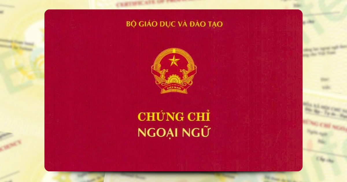 Yêu cầu chứng chỉ B2 với giáo viên có bằng đại học sư phạm tiếng Anh: Bạn đọc đề nghị sở nên trả lời rõ hơn