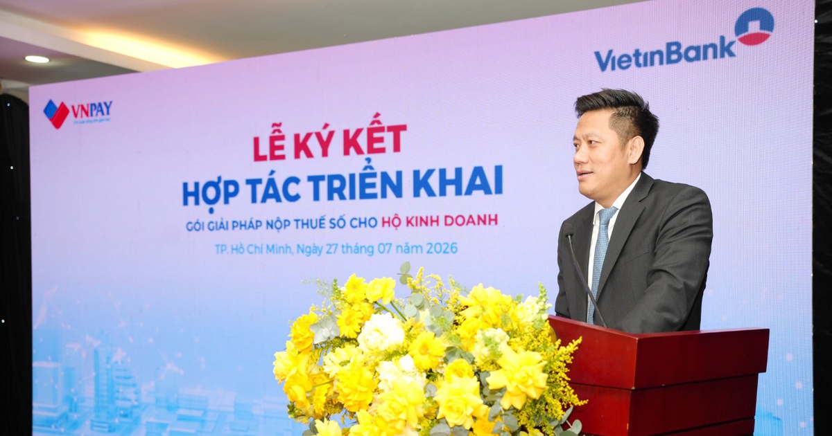 VietinBank bắt tay VNPAY triển khai bộ giải pháp nộp thuế số cho hộ kinh doanh