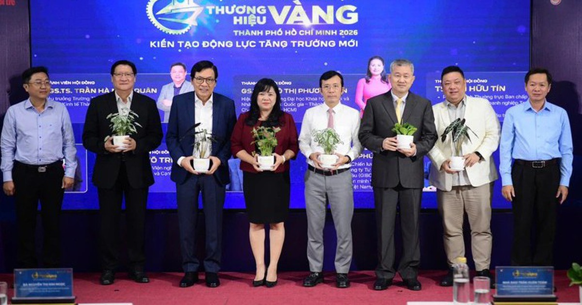 Chính thức tìm kiếm 'Thương hiệu Vàng TP.HCM' 2026