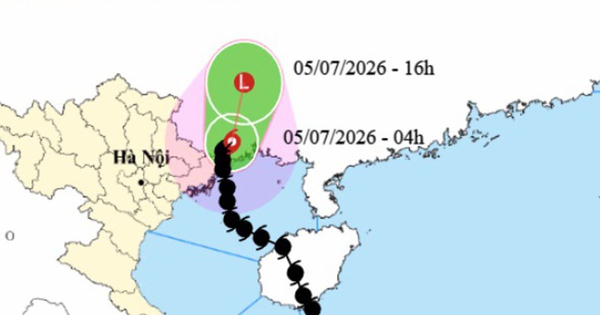 Sau 8 giờ đổ bộ Móng Cái, bão số 1 vẫn còn gây gió mạnh ven biển Quảng Ninh