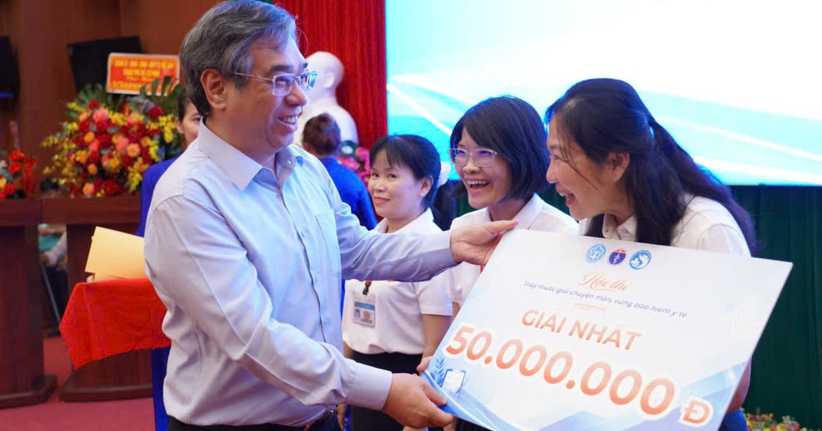 Bệnh viện Đa khoa khu vực Củ Chi đoạt giải nhất Hội thi 'Thầy thuốc giỏi chuyên môn - Vững bảo hiểm y tế'
