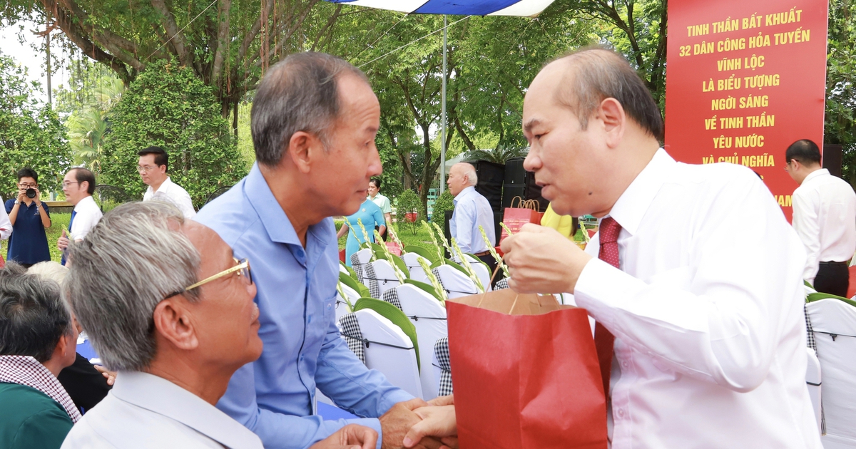 Tưởng niệm 58 năm ngày hy sinh của 32 dân công hỏa tuyến Vĩnh Lộc