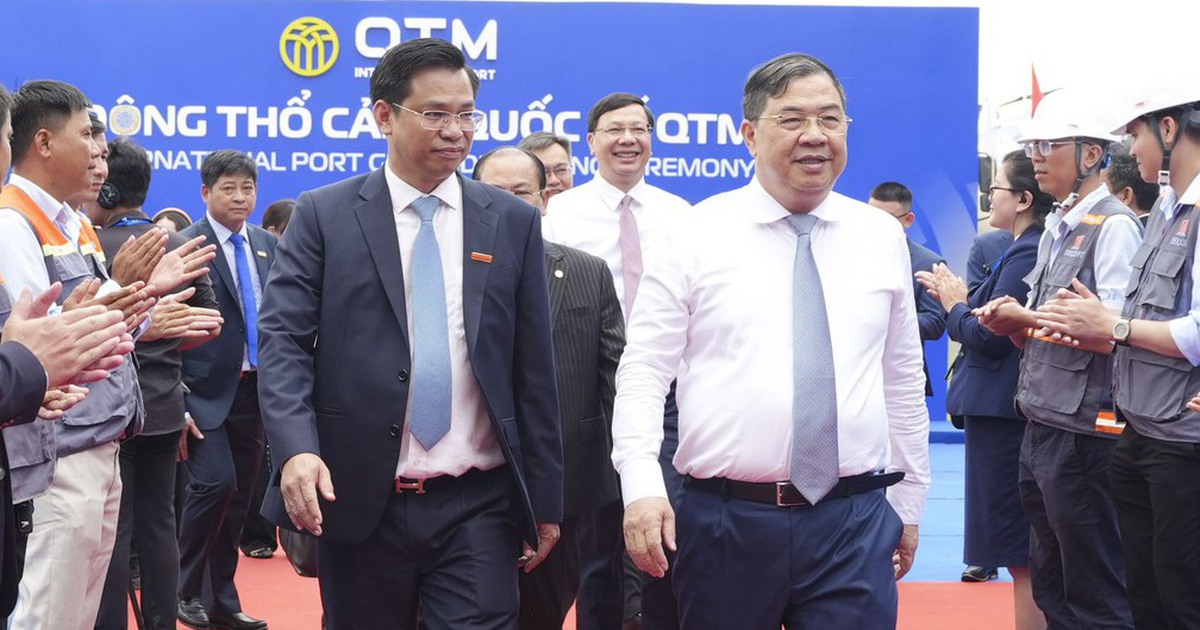 TP.HCM khởi công cảng quốc tế QTM công suất 16 triệu tấn/năm