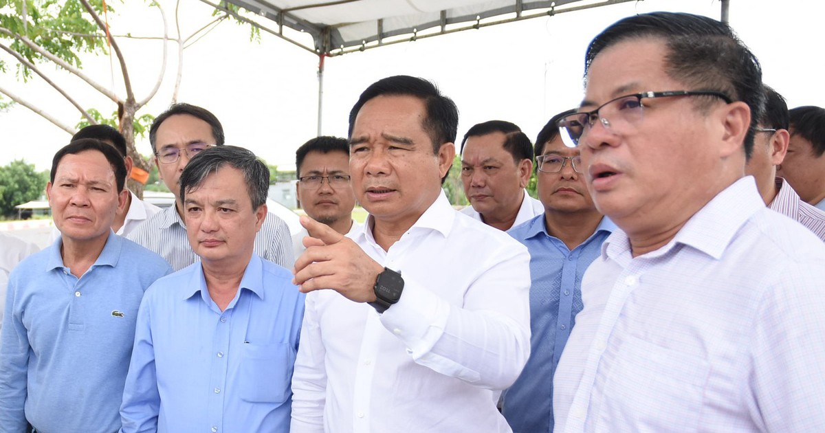 Chủ tịch Nguyễn Văn Được khảo sát Long Sơn - Phú Mỹ 3, định hướng phát triển kinh tế biển hiện đại