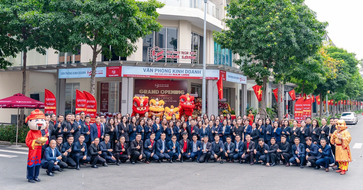 Sàn giao dịch bất động sản Nam Long khai trương văn phòng kinh doanh mới tại Thủ Thiêm