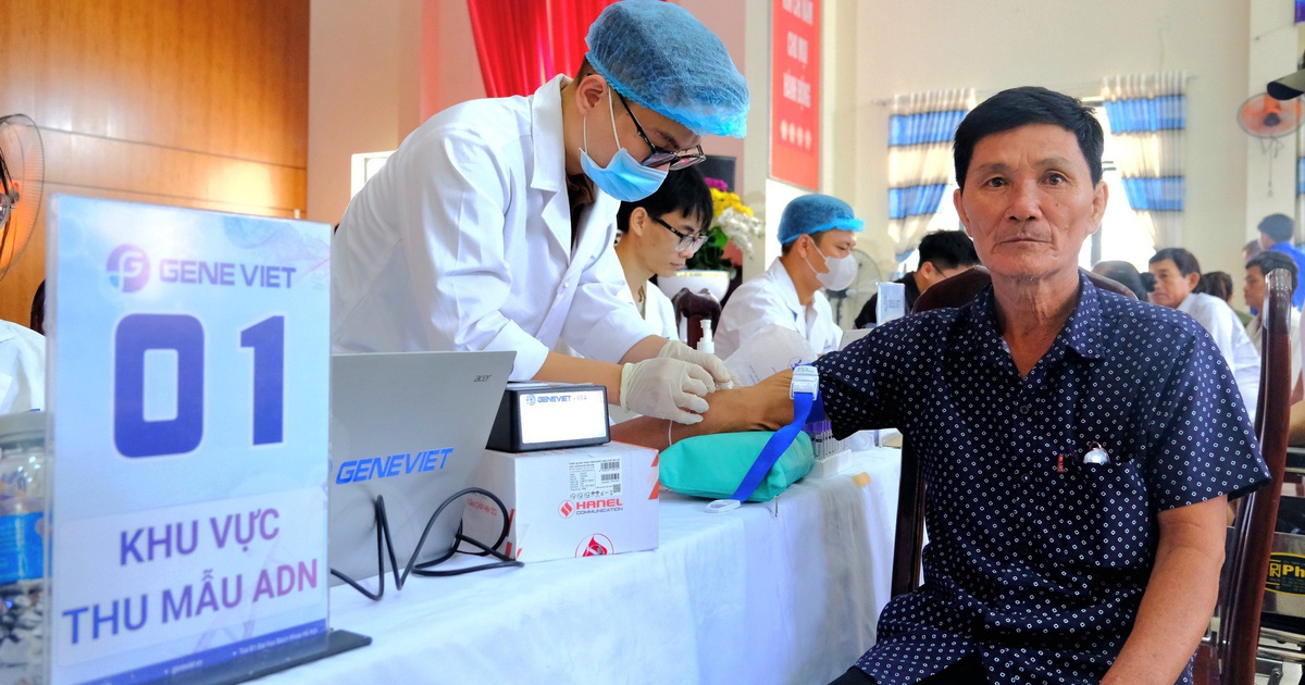 Đã lấy mẫu ADN gia đình nhận là thân nhân liệt sĩ Huỳnh Văn Quên