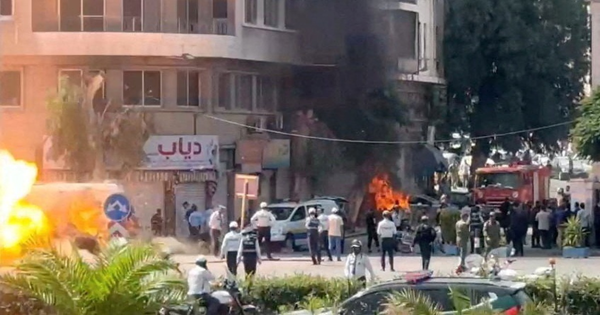 Nổ gần khách sạn nơi Tổng thống Pháp lưu trú tại Syria
