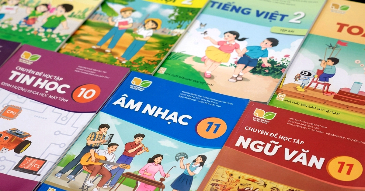 Những đầu sách giáo khoa có thể tái sử dụng trong năm học 2026-2027
