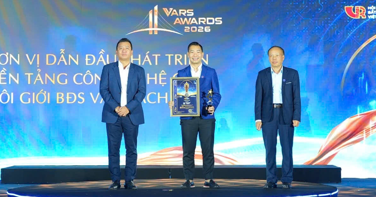 Thiên Khôi được vinh danh tại VARS Awards 2026