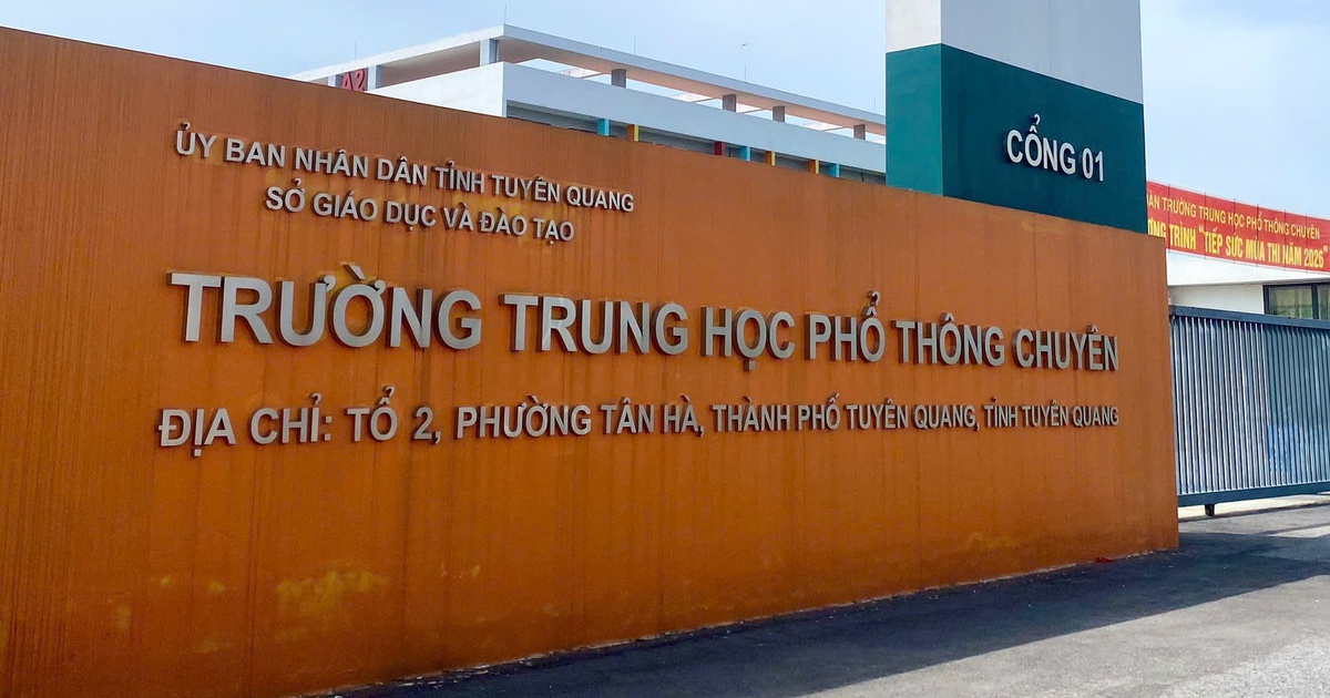 Vụ điểm thi tốt nghiệp cao bất thường: Chiều nay Tuyên Quang họp báo