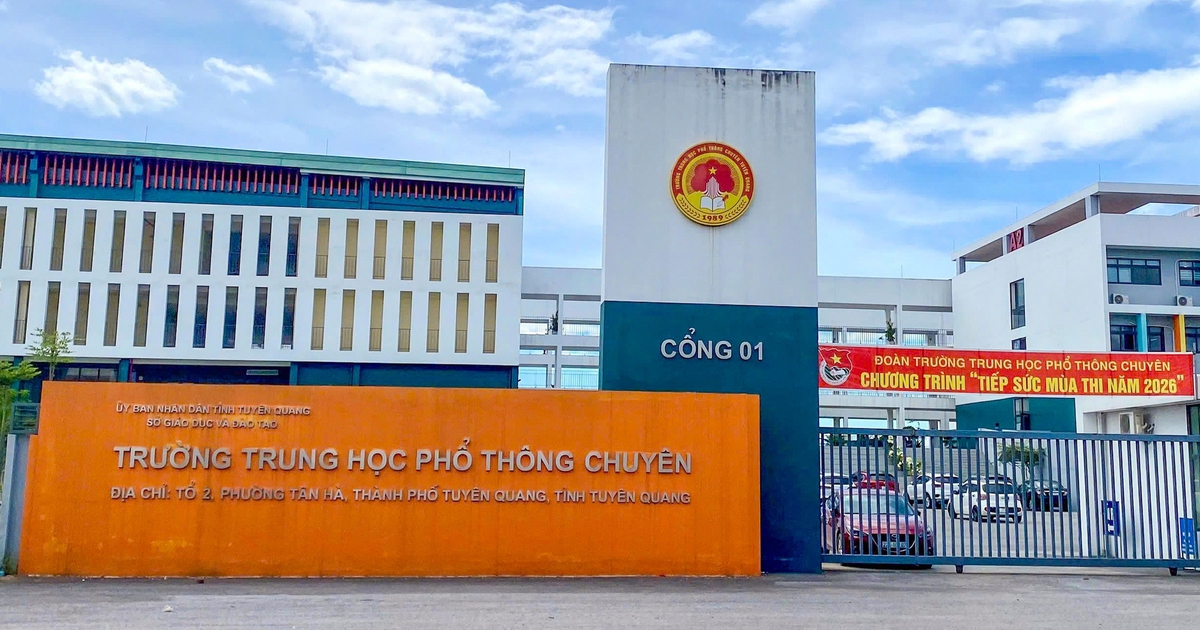 Khởi tố phó hiệu trưởng và 2 người khác trong vụ 140 điểm 10 toán tốt nghiệp ở Tuyên Quang