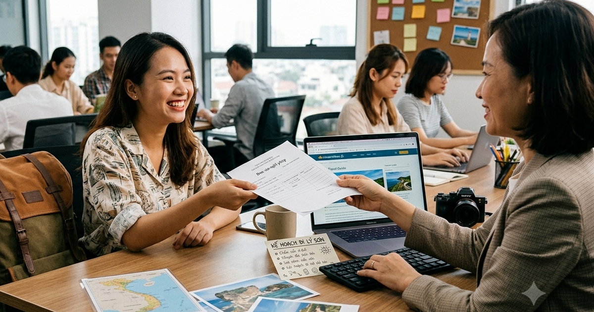 Hết kiểu 'cố quá thành quá cố', người trẻ tự xin nghỉ phép để đi chơi xả hơi