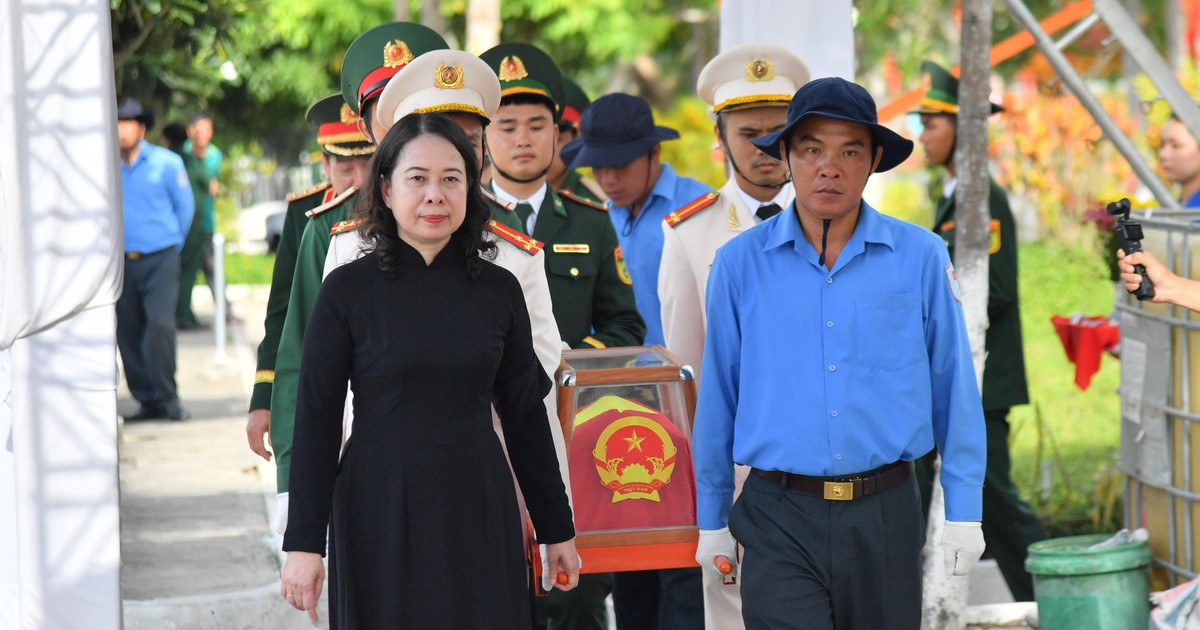 Truy điệu và an táng 235 hài cốt liệt sĩ là quân tình nguyện, chuyên gia Việt Nam