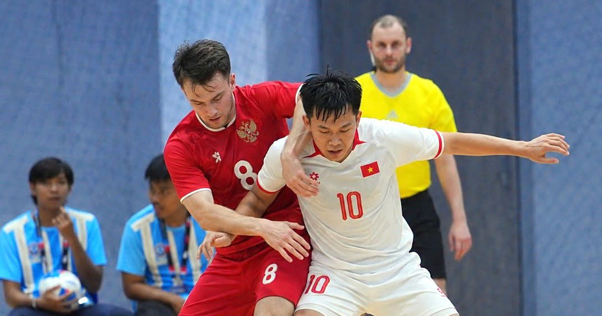 Tuyển futsal Việt Nam hòa đội hạng 7 thế giới