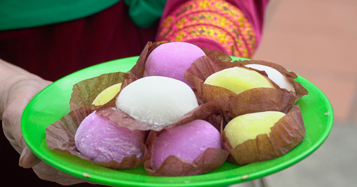 Món bánh tên lạ của người Sán Dìu ngon ‘ăn đứt mochi Nhật Bản’
