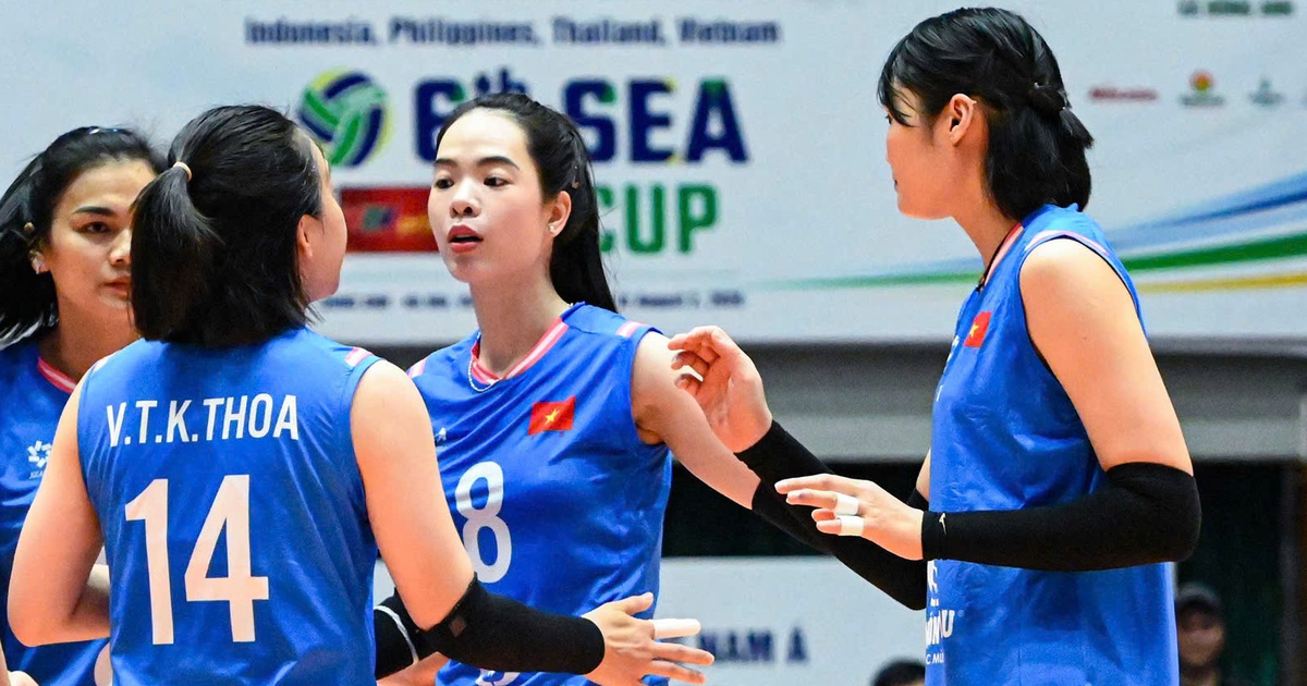 Lịch trực tiếp bóng chuyền nữ SEA V.Cup 2-8: Việt Nam đấu Thái Lan