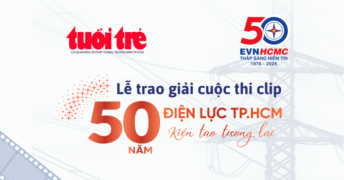 Lễ trao giải cuộc thi clip ‘50 năm Điện lực TP.HCM - Kiến tạo tương lai’