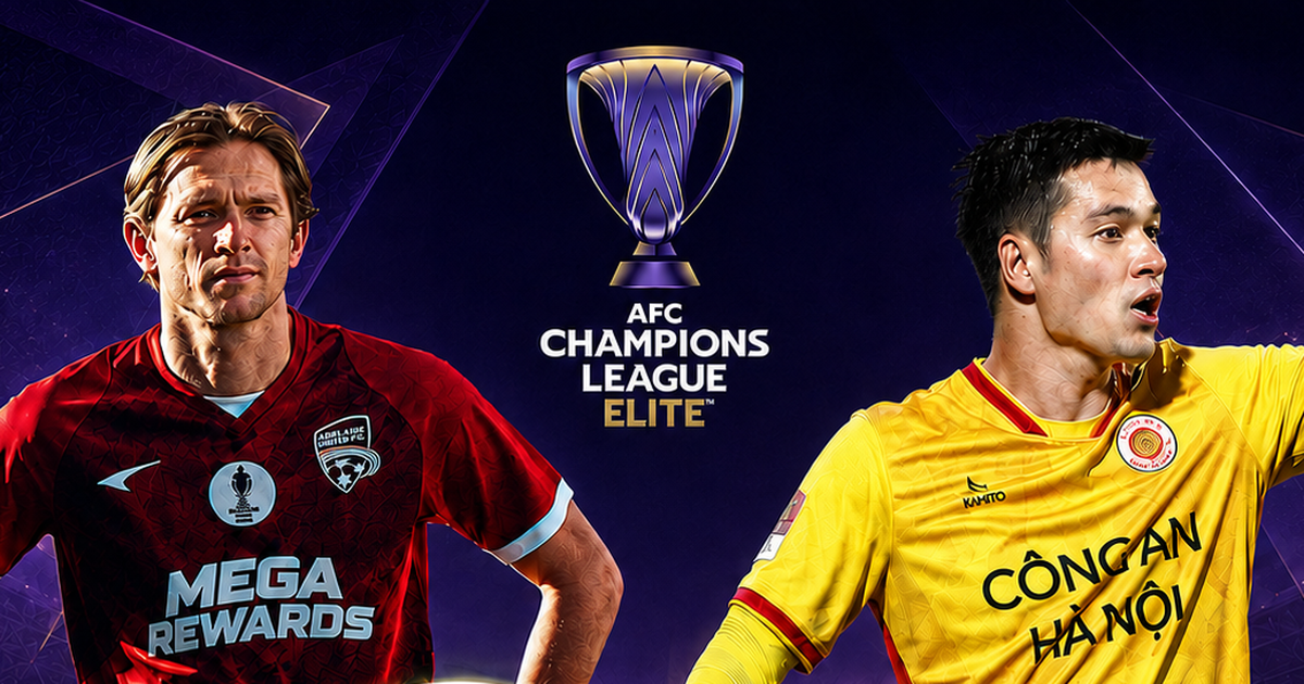 Lịch trực tiếp play-off AFC Champions League Elite: Adelaide United đấu Công An Hà Nội