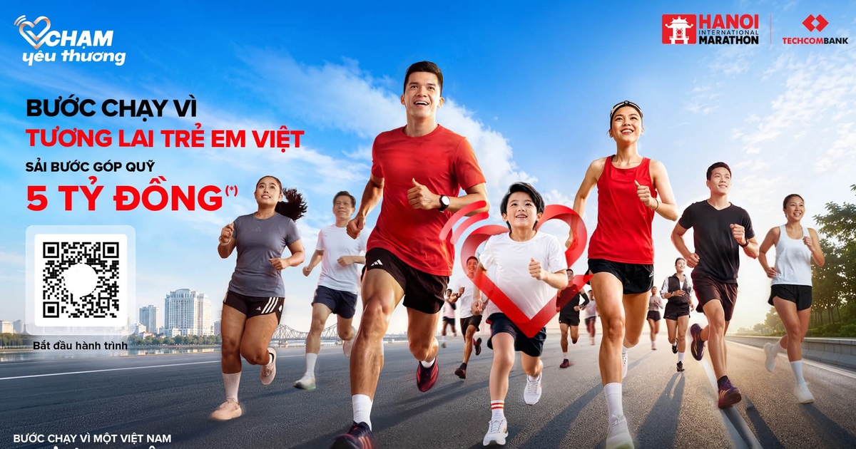 Giải Marathon Quốc tế Hà Nội Techcombank mùa thứ 5: Kiến tạo di sản, nâng tầm vị thế quốc gia