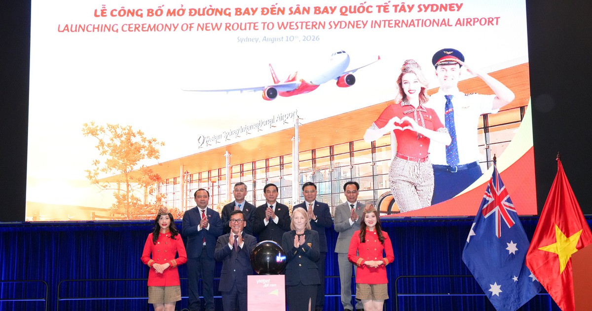 Vietjet tiên phong kết nối Việt Nam với cửa ngõ hàng không mới của Úc