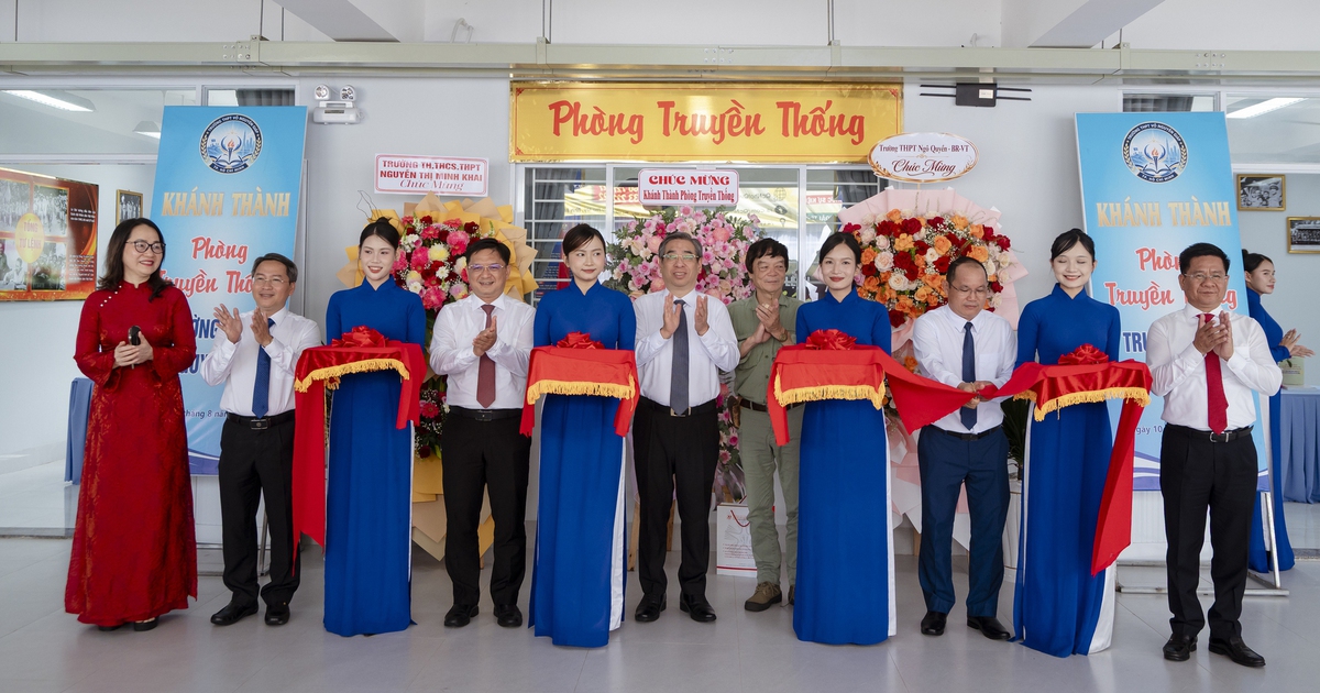 TP.HCM khánh thành ngôi trường mang tên Đại tướng Võ Nguyên Giáp