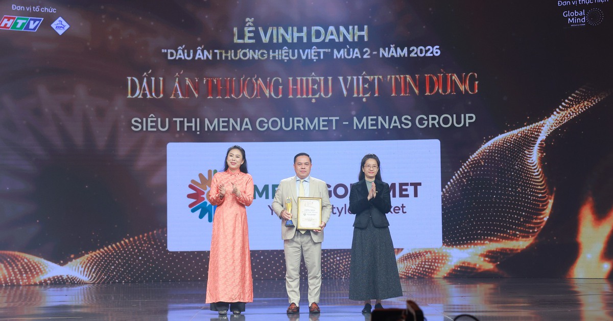 Mena Gourmet được vinh danh 'Dấu ấn thương hiệu Việt tin dùng'