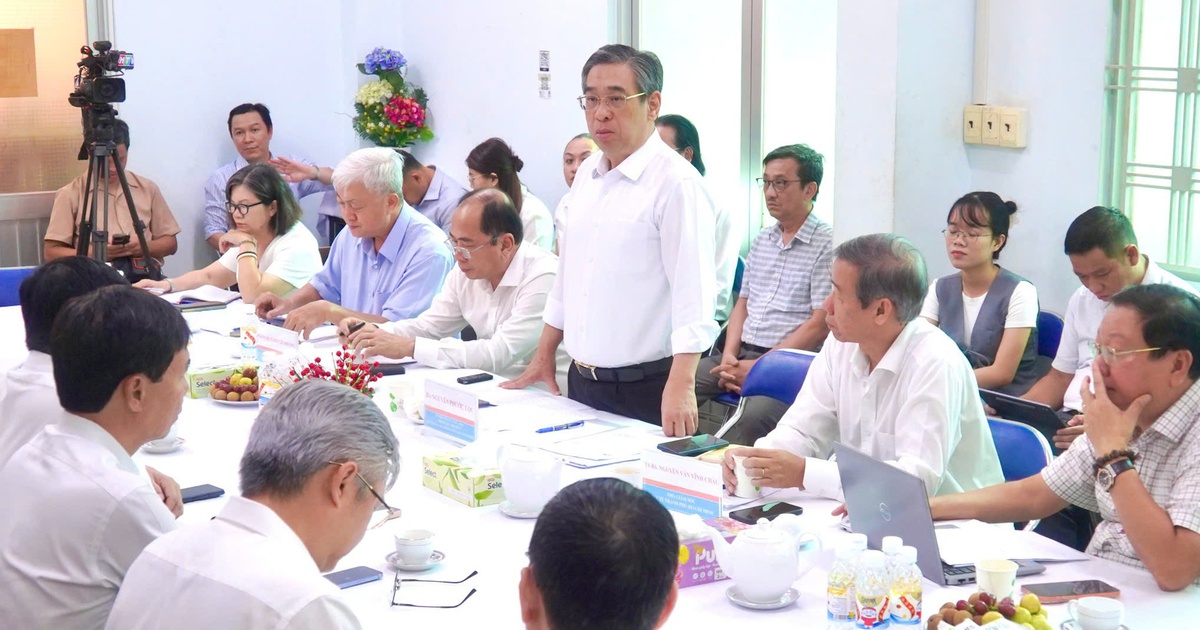 Phó bí thư Thành ủy Nguyễn Phước Lộc: Sớm bố trí cơ sở mới, giảm áp lực cho Bệnh viện Tâm thần