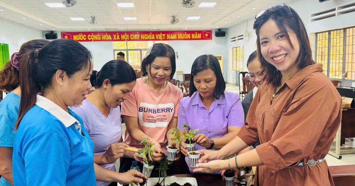 Hỗ trợ phụ nữ khó khăn mưu sinh và đào tạo nghề nông nghiệp ứng dụng công nghệ cao