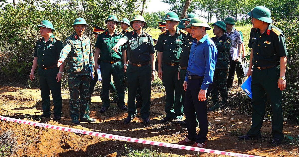 Ra đa xuyên đất phát hiện nhiều điểm nghi có hài cốt 173 liệt sĩ ở Cồn Tiên