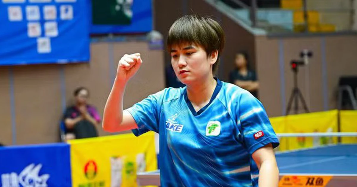 2 trận chung kết đầu tiên của môn bóng bàn Đại hội Thể thao toàn quốc 2026