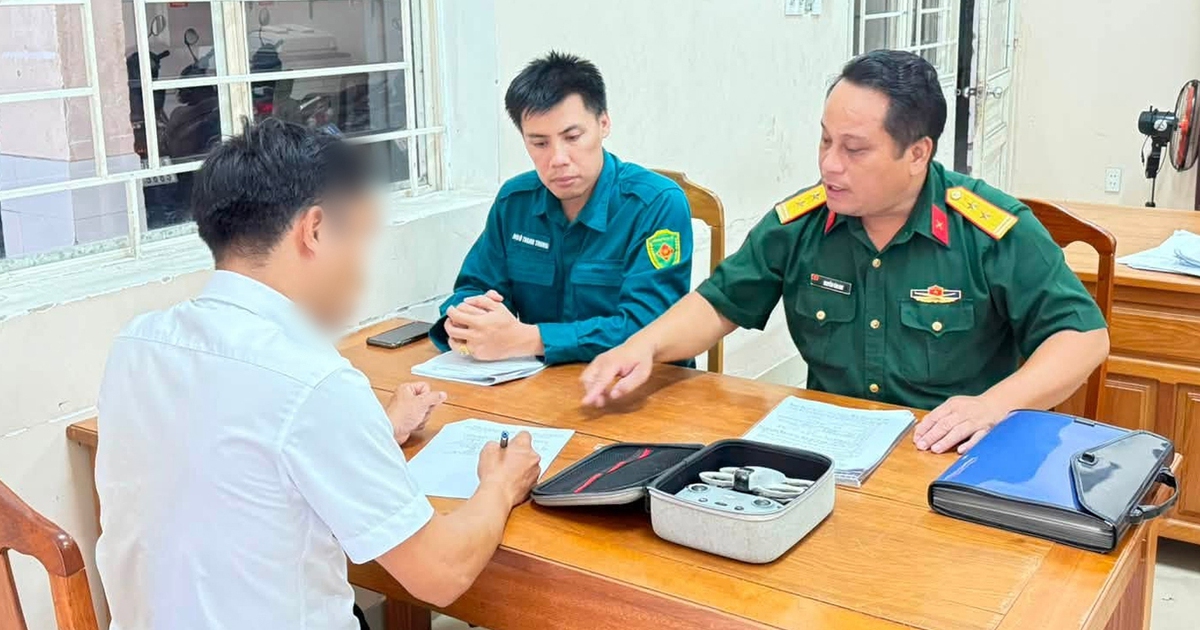 Flycam tuần tra 'tóm' UAV bay không phép giữa trung tâm Đà Nẵng