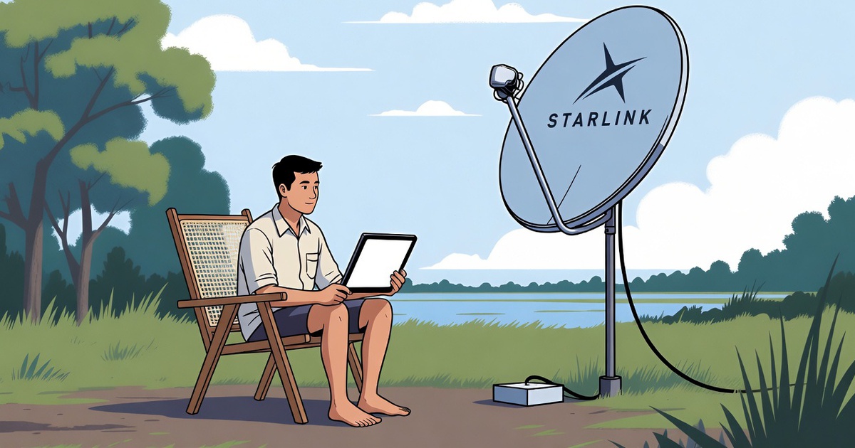 Internet vệ tinh Starlink chính thức có mặt tại Việt Nam, giá từ 1,13 triệu đồng