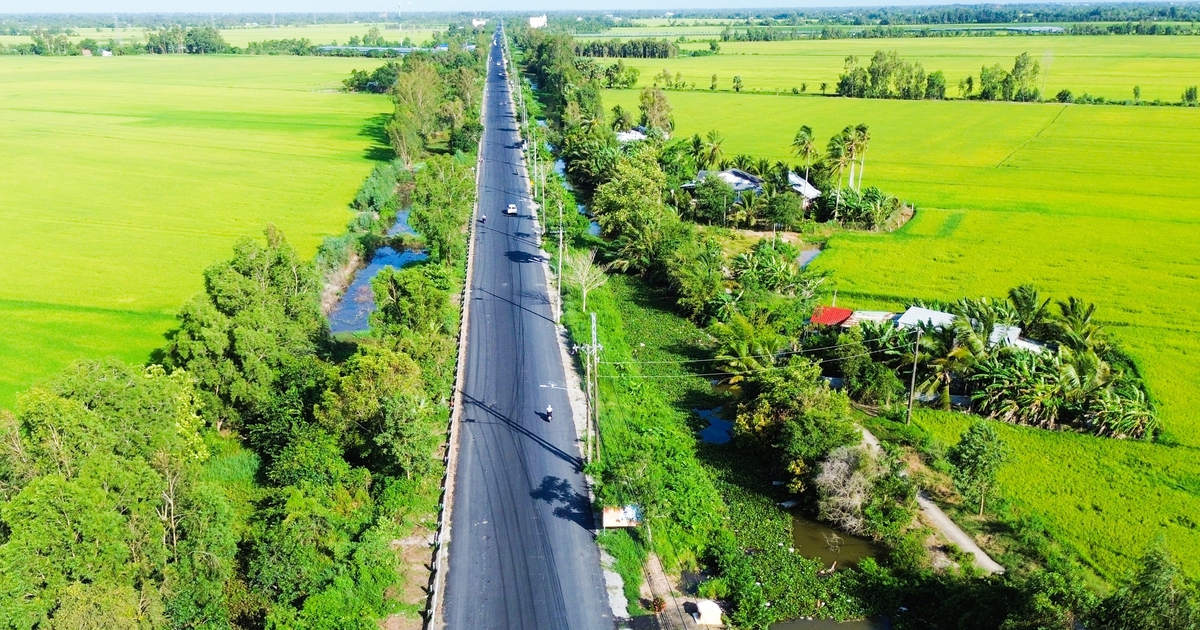 Đoạn đường ‘đau khổ’ ở quốc lộ 61 đã bằng phẳng, êm ái