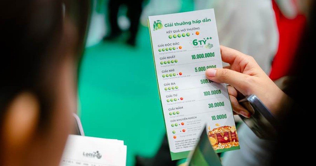 Điểm bán Vietlott đón thêm nhiều lượt khách nhờ Lotto 5/35