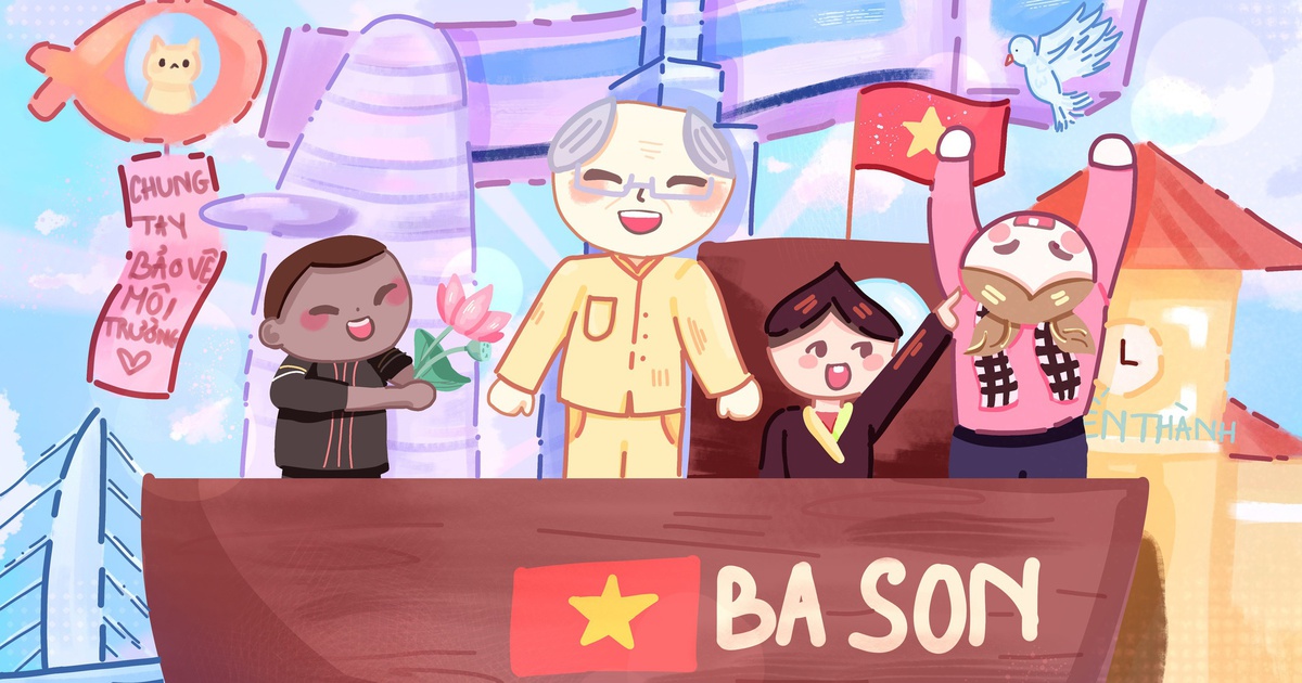 92 tranh đoạt giải cuộc thi ‘Thiếu nhi TP.HCM với Bác Tôn’
