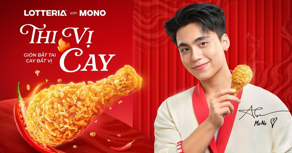 Lotteria bắt tay MONO trong chiến dịch mới ra mắt Gà giòn vị cay