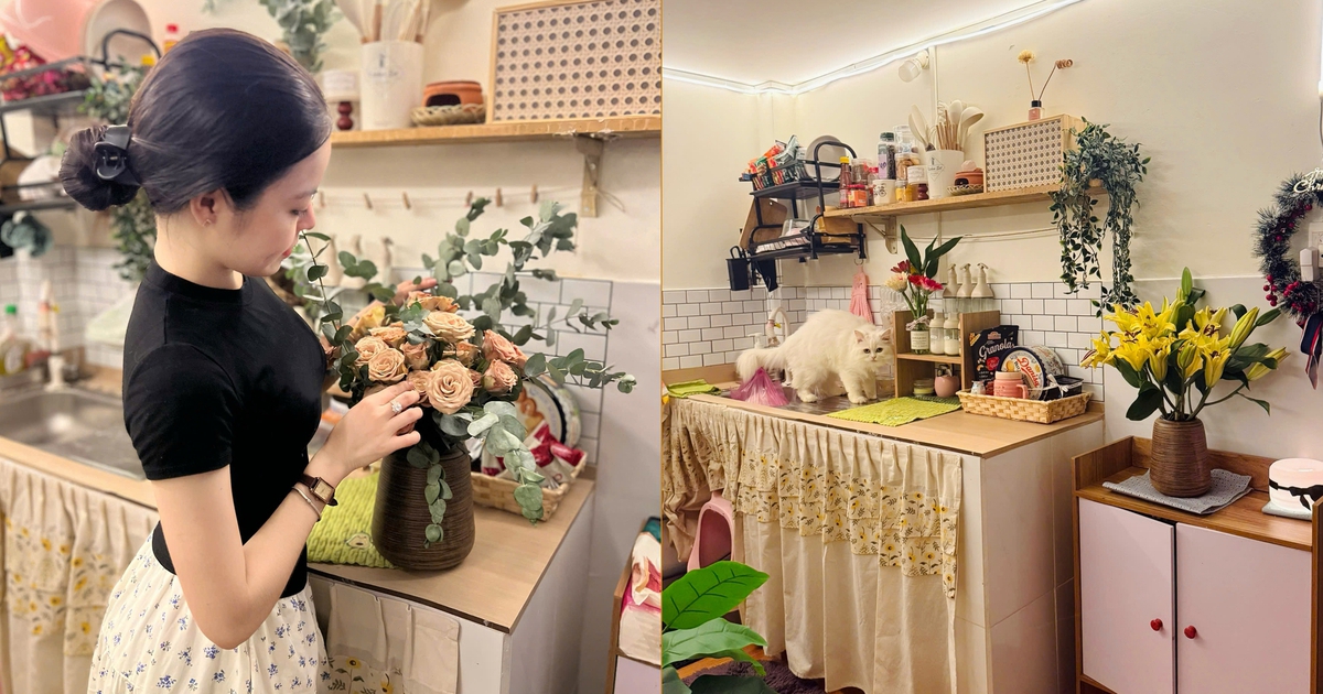 Chi tiền triệu trang trí phòng trọ xinh như hoạt hình
