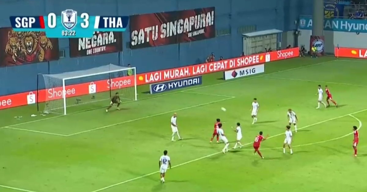 Video: Bàn thua đầu tiên của Thái Lan ở ASEAN Cup 2026