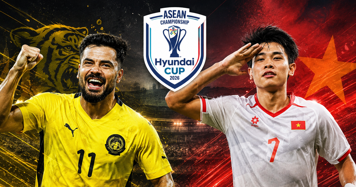 Lịch trực tiếp ASEAN Cup 2026: Malaysia đấu Việt Nam