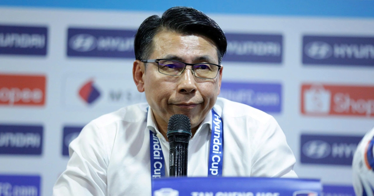 HLV Tan Cheng Hoe: 'Chúng tôi vẫn còn 90 phút ở Hà Nội để hy vọng'