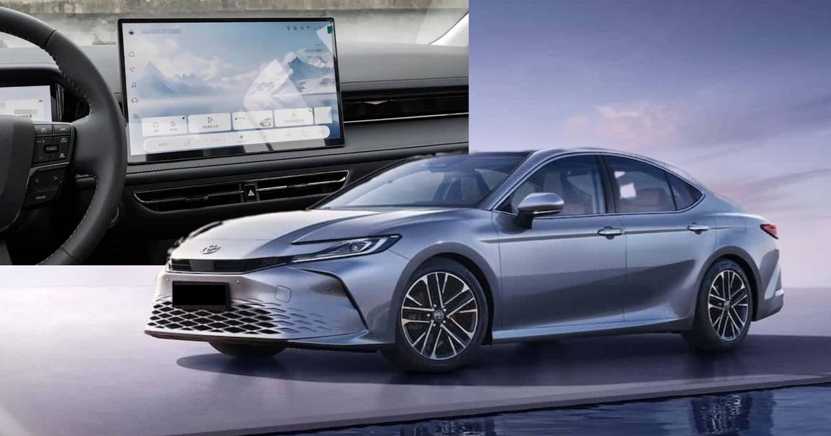 Toyota Camry mới nâng cấp màn hình lớn như laptop, nội thất như xe sang